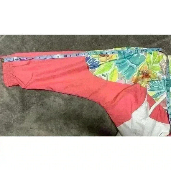 VTG Ellesse Women’s Windbreaker Jacket Pink Floral Size 1 - Picture 10 of 15